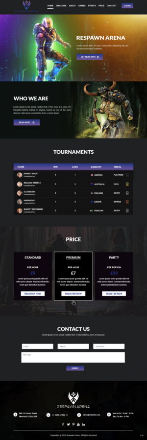 Web Design by pb for this project | Design: #22355176
