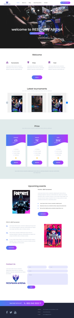 Web Design by Dades design for this project | Design #22340976