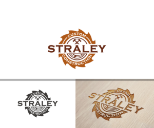 Straley Custom Construction | Logo Design by anico