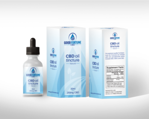 Box and label design for oil Tincture bottle | Design Emballage par vpt_creations