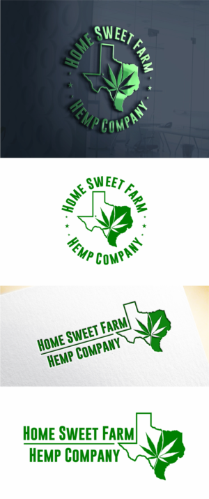 Home Sweet Farm Hemp Company | Logo Design by Soul Light