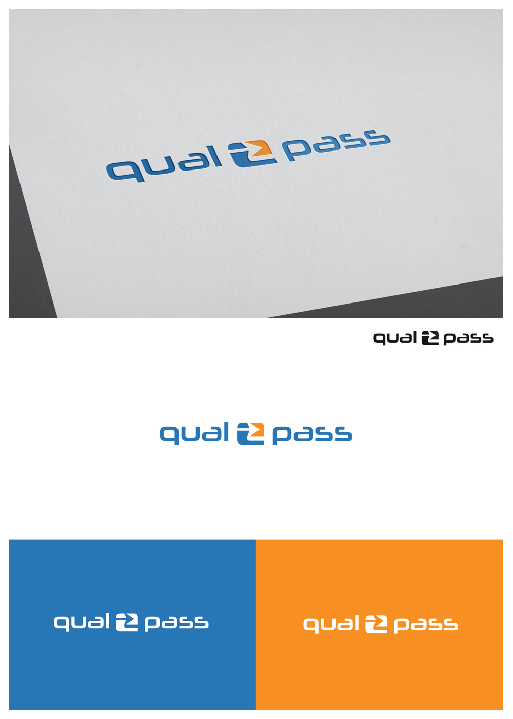Logo Design by goranvisnjic82 for qual-e-pass  | Design #22367348