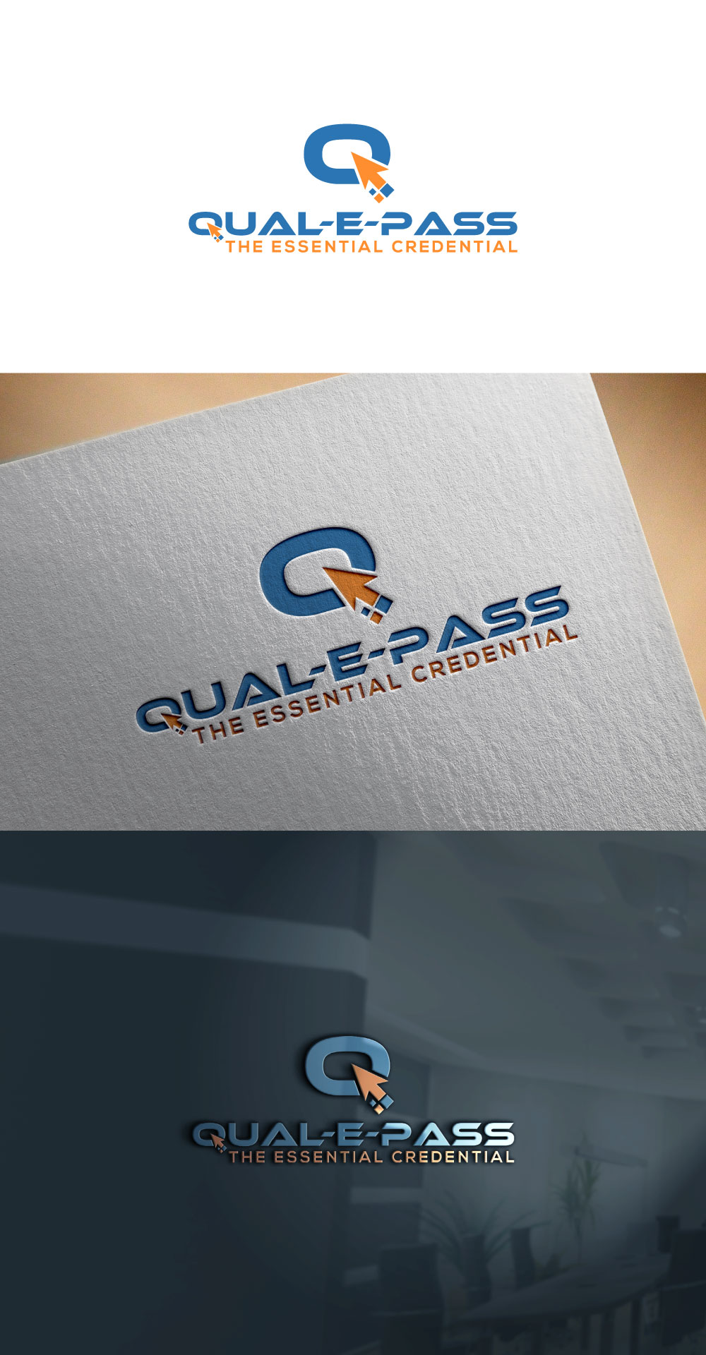 Diseño de Logo por Abraham cristy para qual-e-pass  | Diseño: #22386458