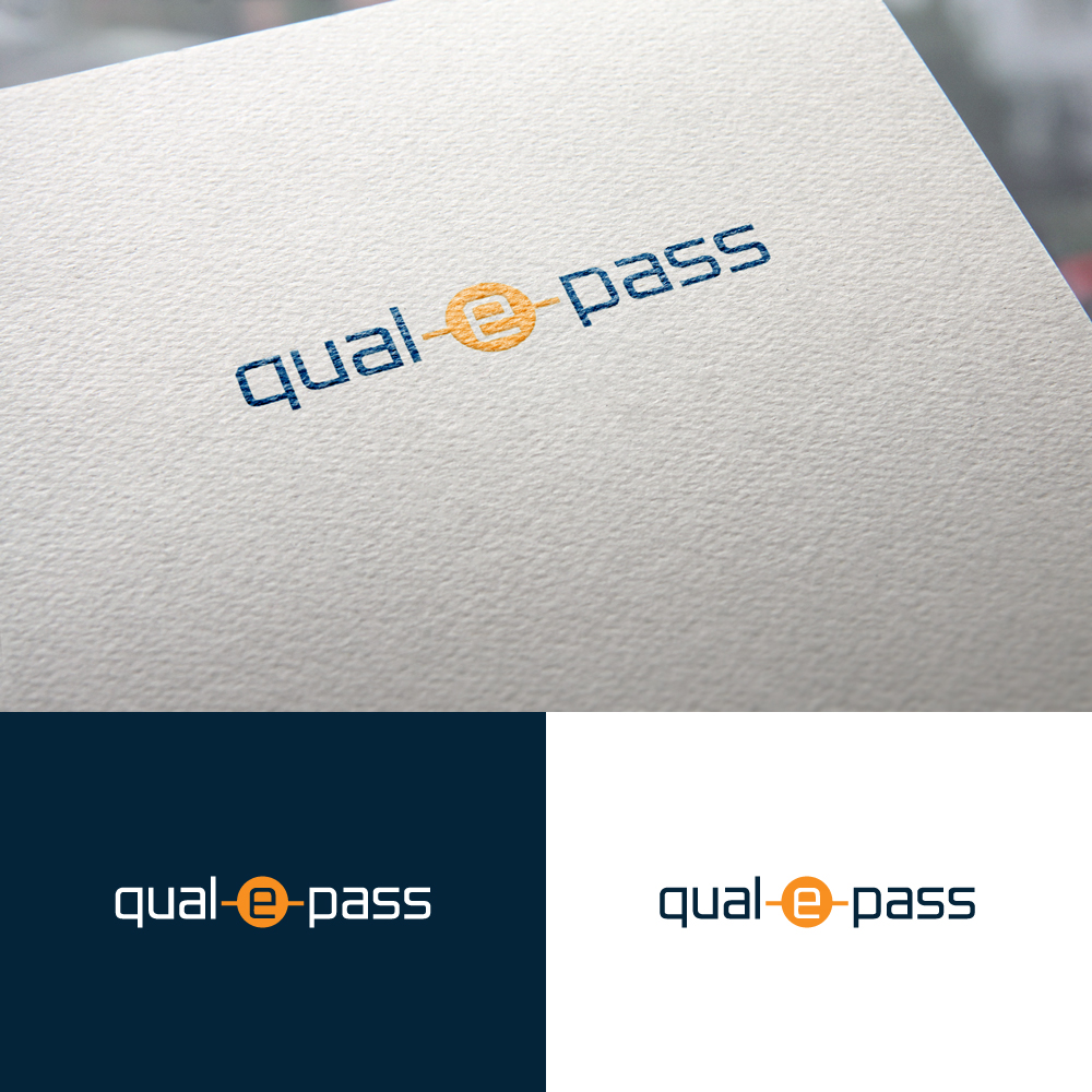 Logo Design by Gisella Guzmán for qual-e-pass  | Design #22341561