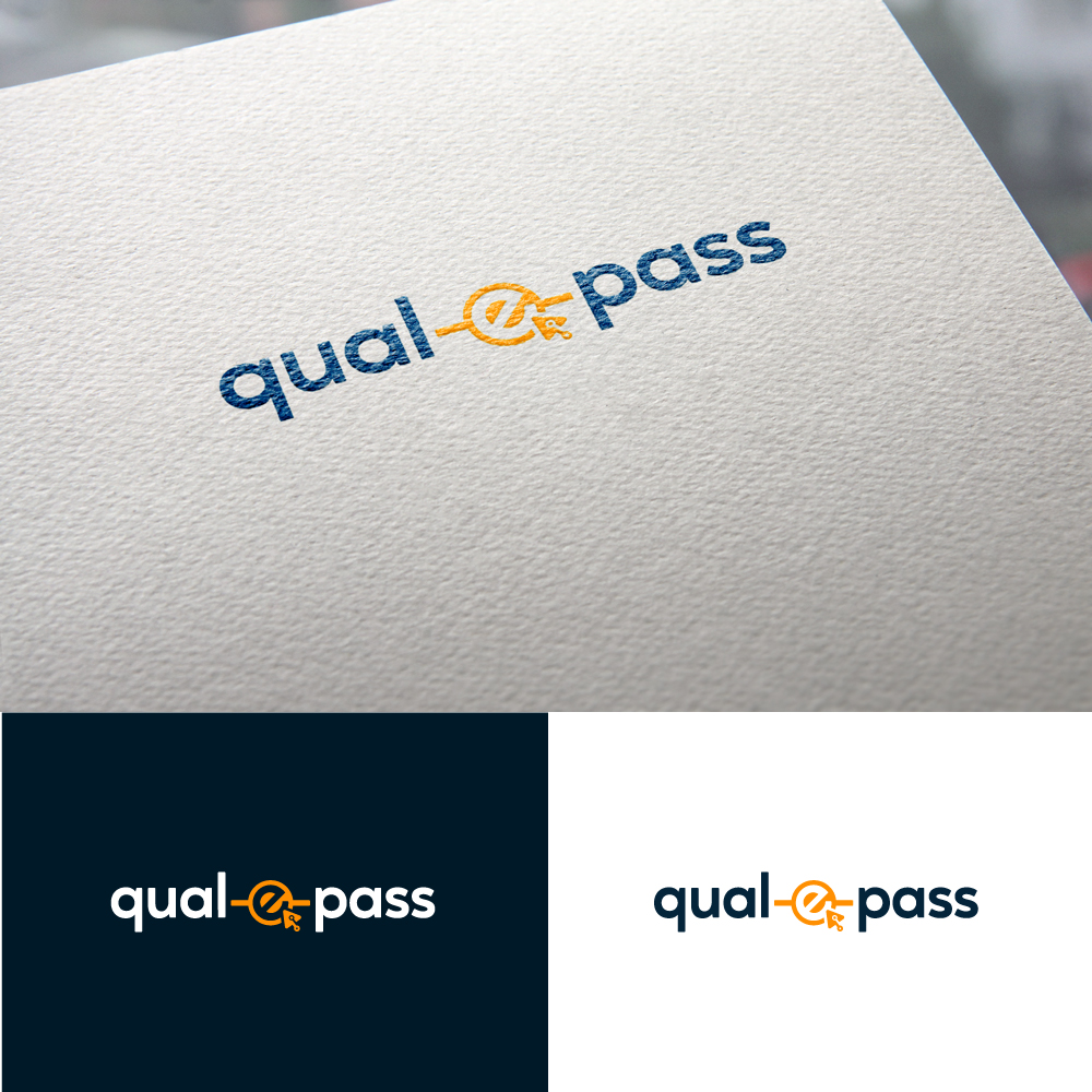 Logo Design by Gisella Guzmán for qual-e-pass  | Design #22368278