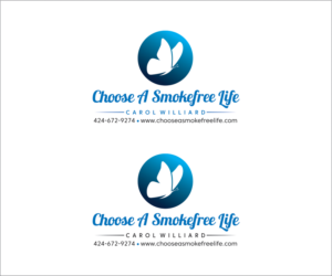 Choose a Smokefree Life Carol Williard 310-569-9524 chooseasmokefreelife.com | Logo Design by pachilakili