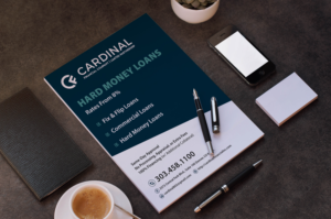 Cardinal Financial Hard Money Lender | Diseño de Flyer por GraphicsGuru
