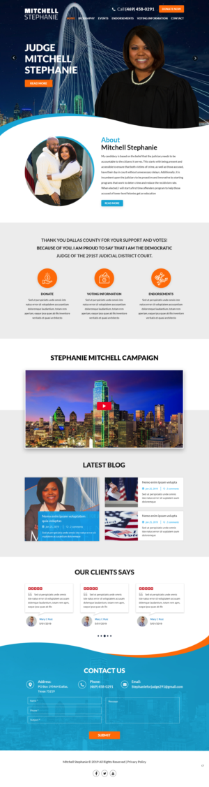 Web Design by pb for this project | Design #22361197