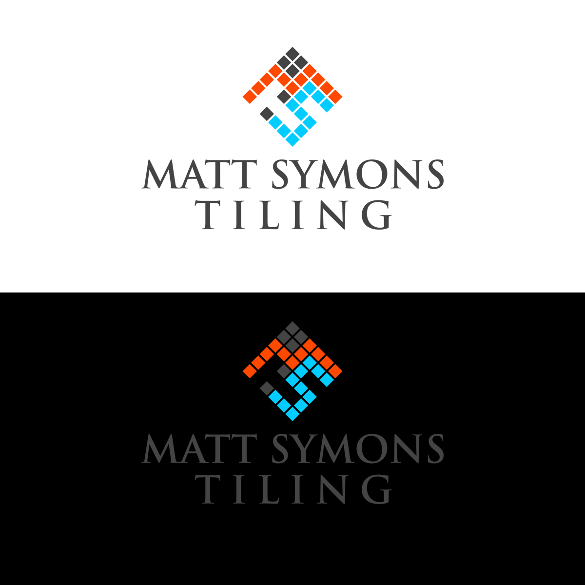 Logo Design by krcngl for Matt Symons Tiling | Design #22345484
