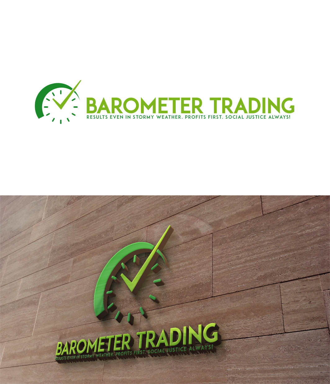 Logo-Design von trufya für Barometer Trading, LLC | Design #22357214