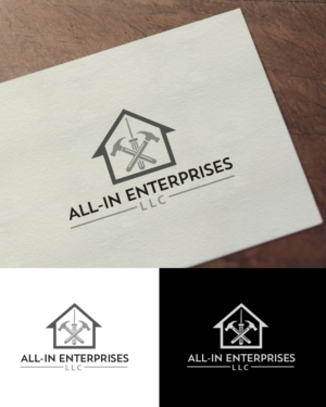 Logo Design by k.l.s.chatterjee 2 for All-In Enterprises LLC | Design: #22346431