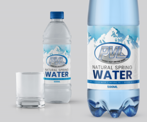 PVL water  | Diseño de Etiqueta por SAI DESIGNS