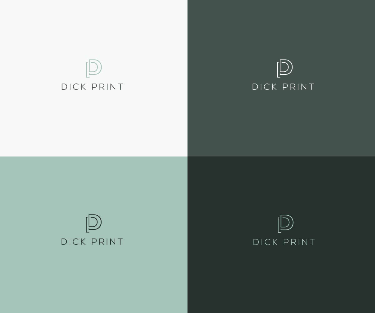 Logo Design by GreenLamp for DickPrint | Design #22373942
