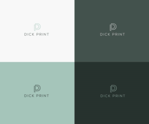 DickPrint, Dick Print, or DP, and a stand alone element that is not vulgar. See attached for color palette. | Logo Design by GreenLamp