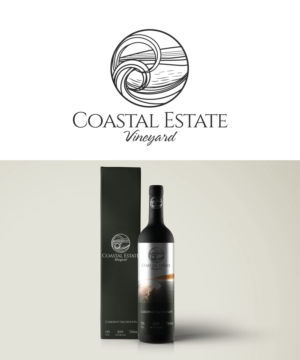  Coastal Estate Vineyard | Diseño de Logo por Sergio Coelho