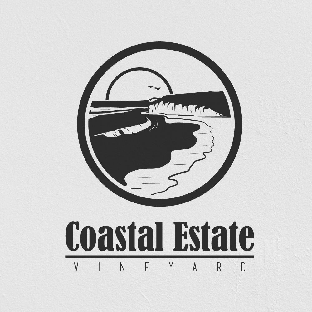 Diseño de Logo por Sirens Call para Coastal Estate Vineyard | Diseño #22406953