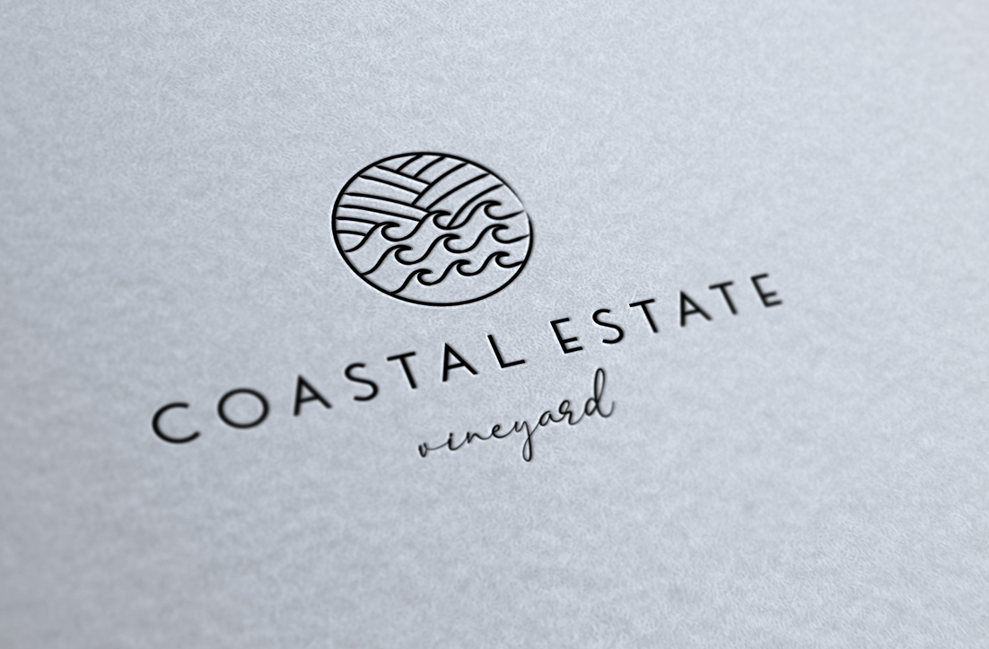 Logo Design by GLDesigns for Coastal Estate Vineyard | Design #22349032
