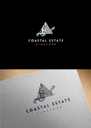 Diseño de Logo por Bittersweet para Coastal Estate Vineyard | Diseño: #22351706
