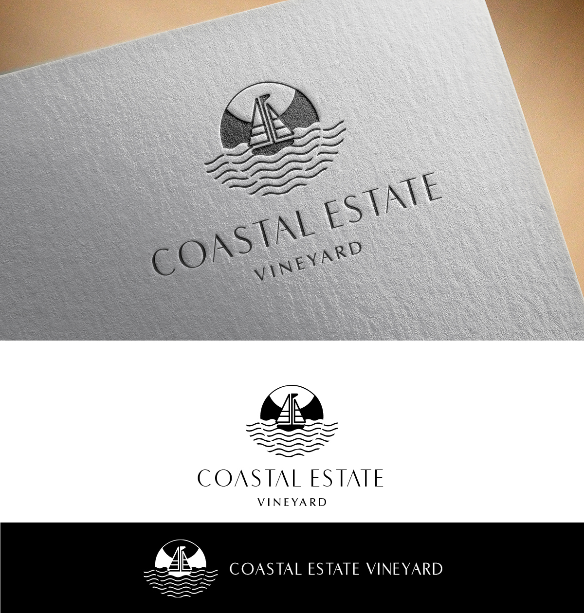 Design de Logo par Bittersweet pour Coastal Estate Vineyard | Design #22367775