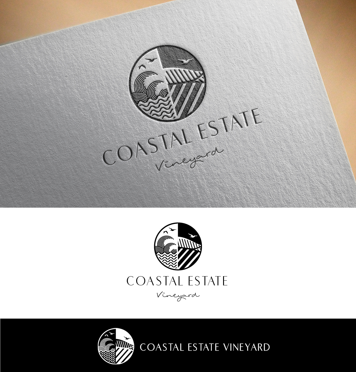 Design de Logo par Bittersweet pour Coastal Estate Vineyard | Design #22380100