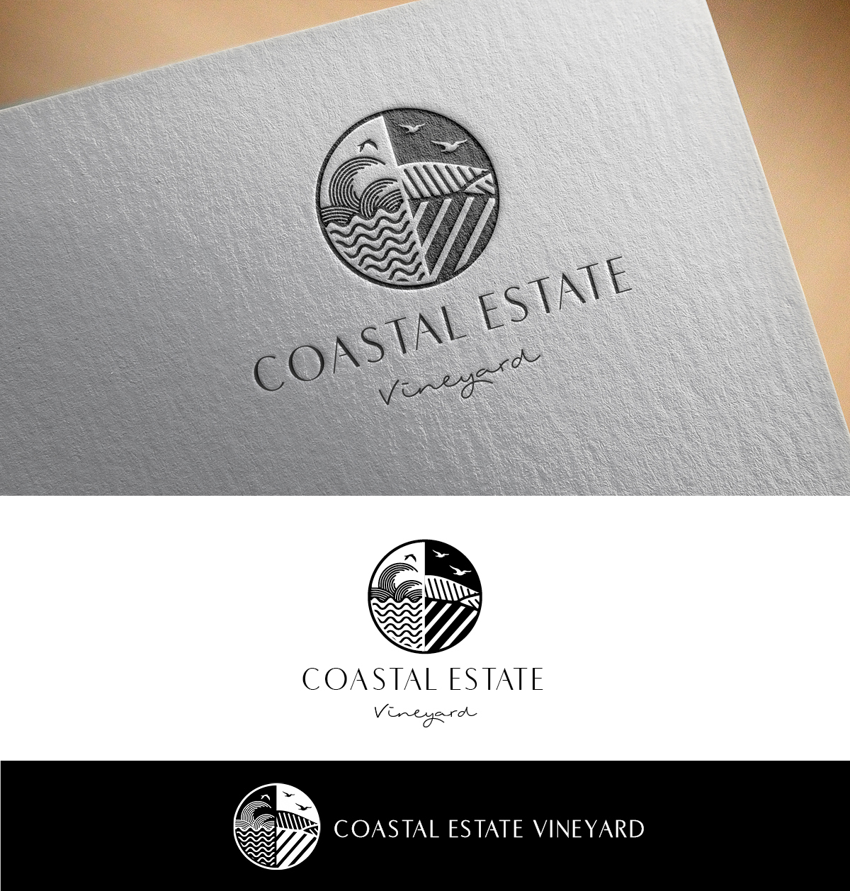 Design de Logo par Bittersweet pour Coastal Estate Vineyard | Design #22380724