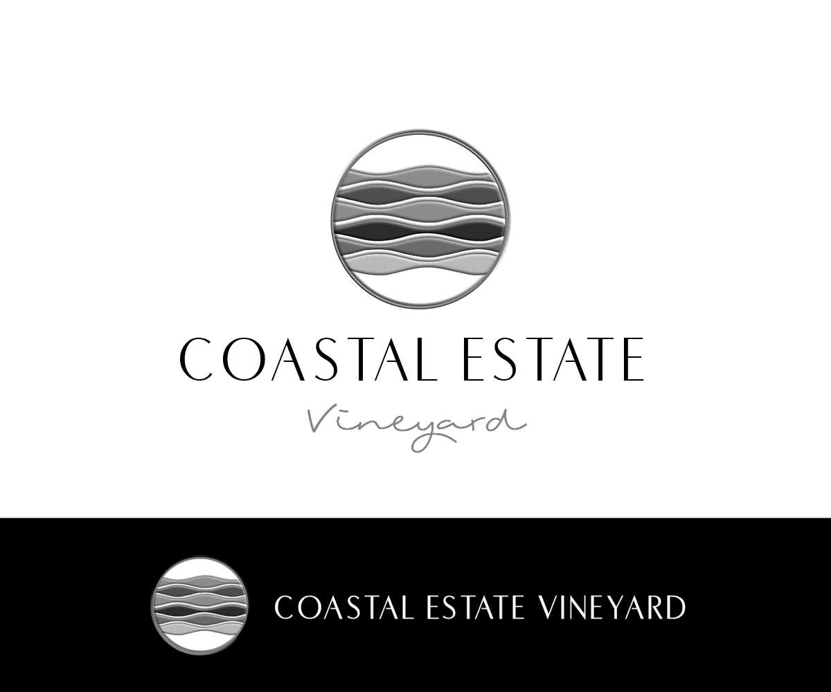 Logo Design by Bittersweet for Coastal Estate Vineyard | Design #22423195