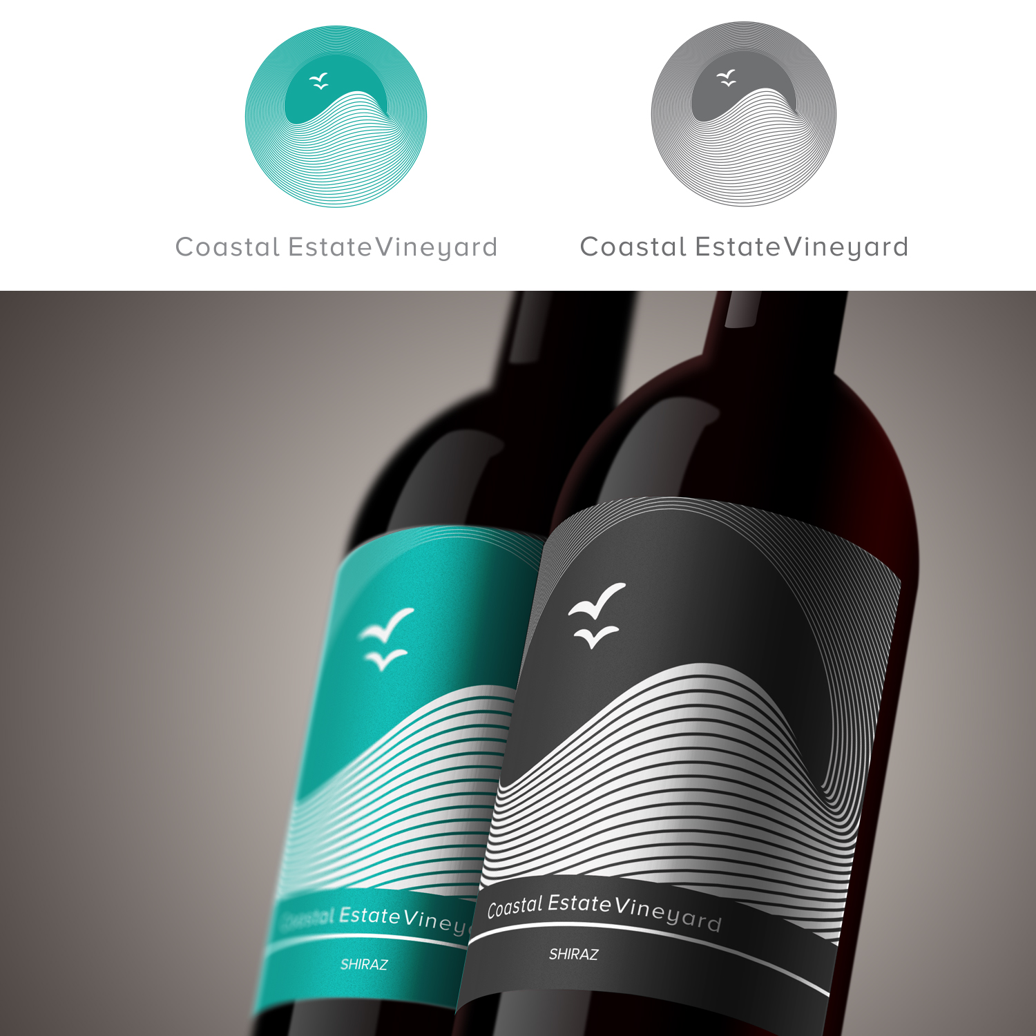 Logo-Design von rls für Coastal Estate Vineyard | Design #22349922