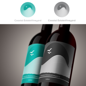 Logo Design by rls for Coastal Estate Vineyard | Design #22349922