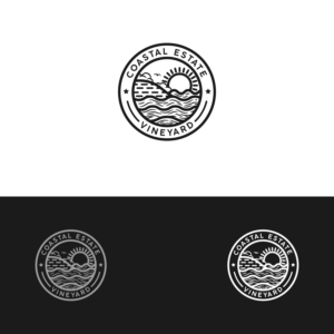 Logo Design by jafar 3 for Coastal Estate Vineyard | Design #22414006