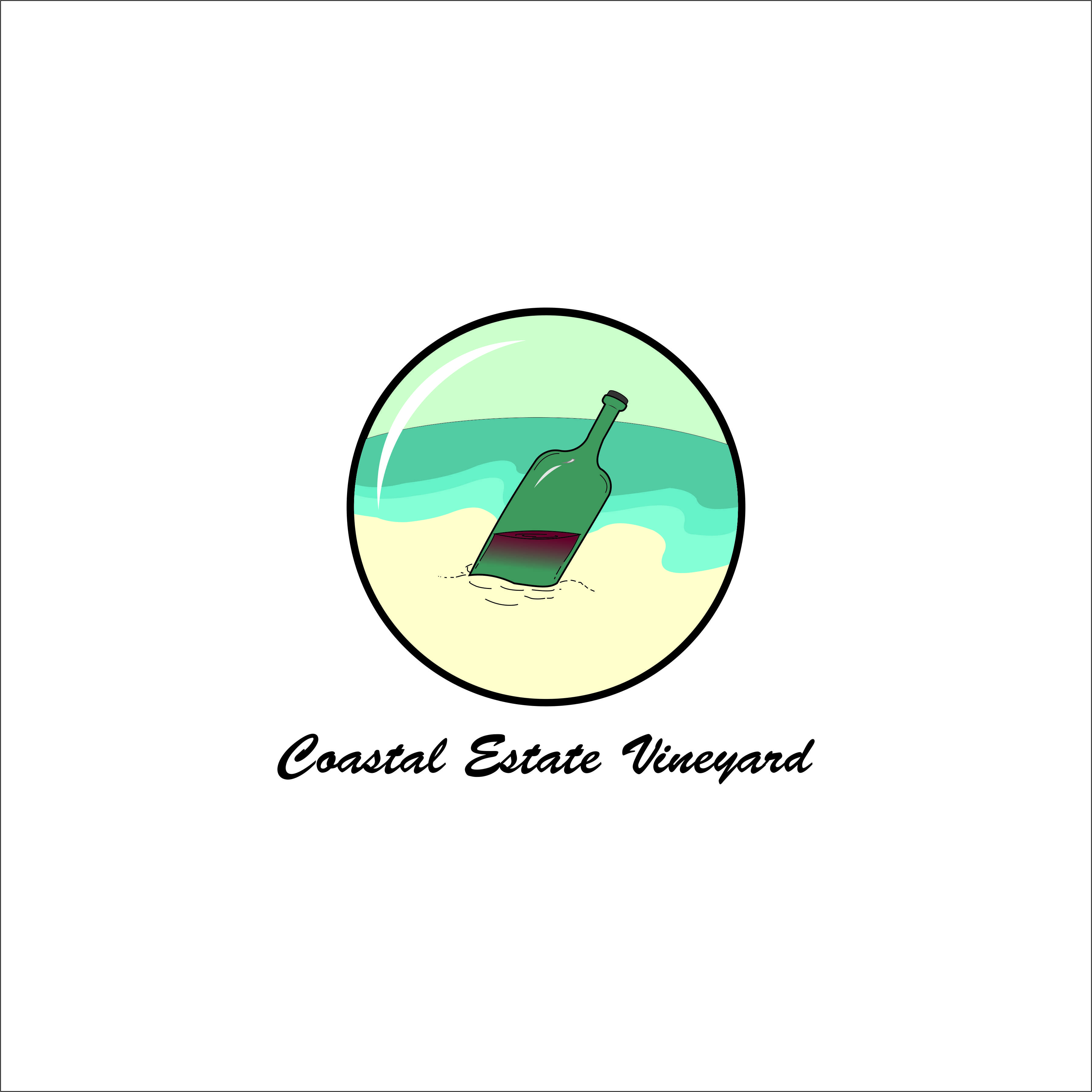 Diseño de Logo por rhushidak para Coastal Estate Vineyard | Diseño #22382237