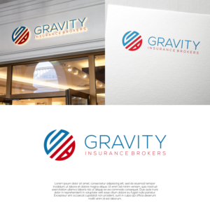 Gravity Insurance Brokers | Logo Design by laba tiada henti