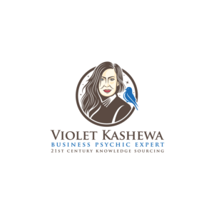 Violet Kashewa Business Psychic Expert, my tagline is 21st Century Knowledge Sourcing' | Logo Design by Graphic Bricks