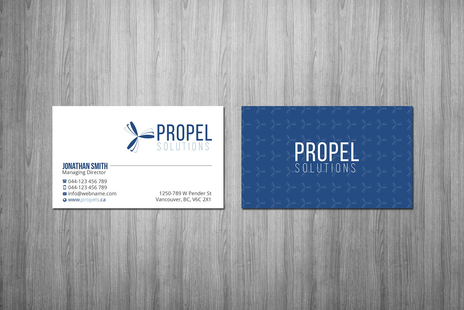 Business Card Design by Creations Box 2015 for this project | Design #22352955