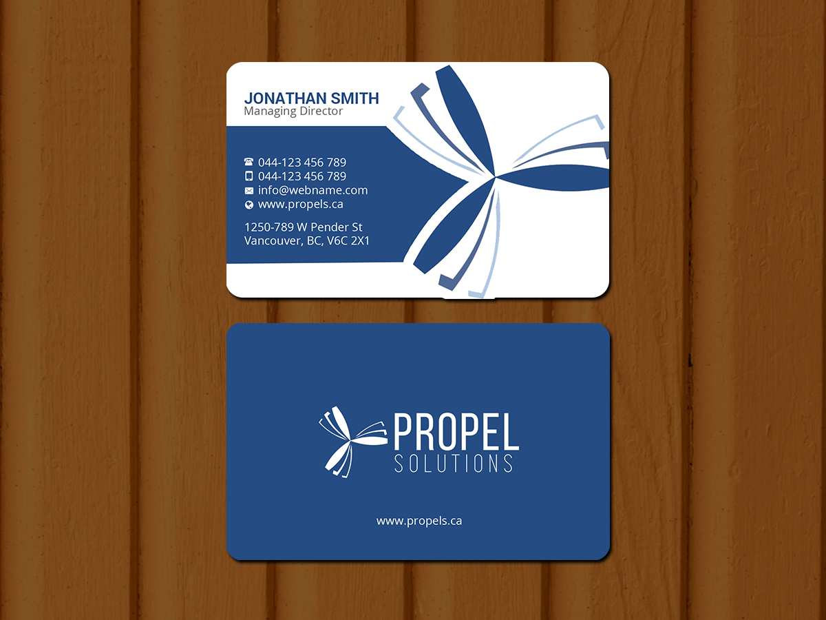 Business Card Design by Creations Box 2015 for this project | Design #22354878