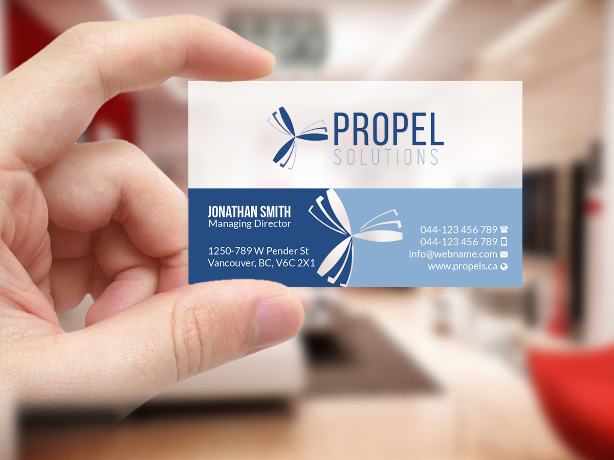 Business Card Design by Creations Box 2015 for this project | Design #22354880