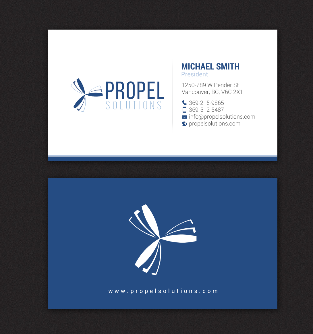 Business Card Design by chandrayaan.creative for this project | Design #22358276