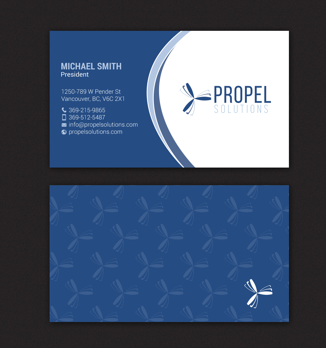 Business Card Design by chandrayaan.creative for this project | Design #22358298