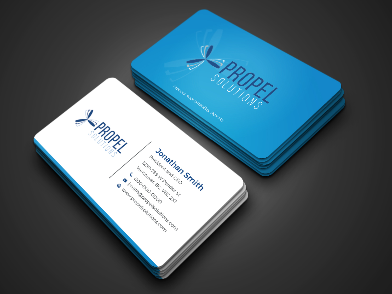 Business Card Design by Bold Pixels for this project | Design #22366318