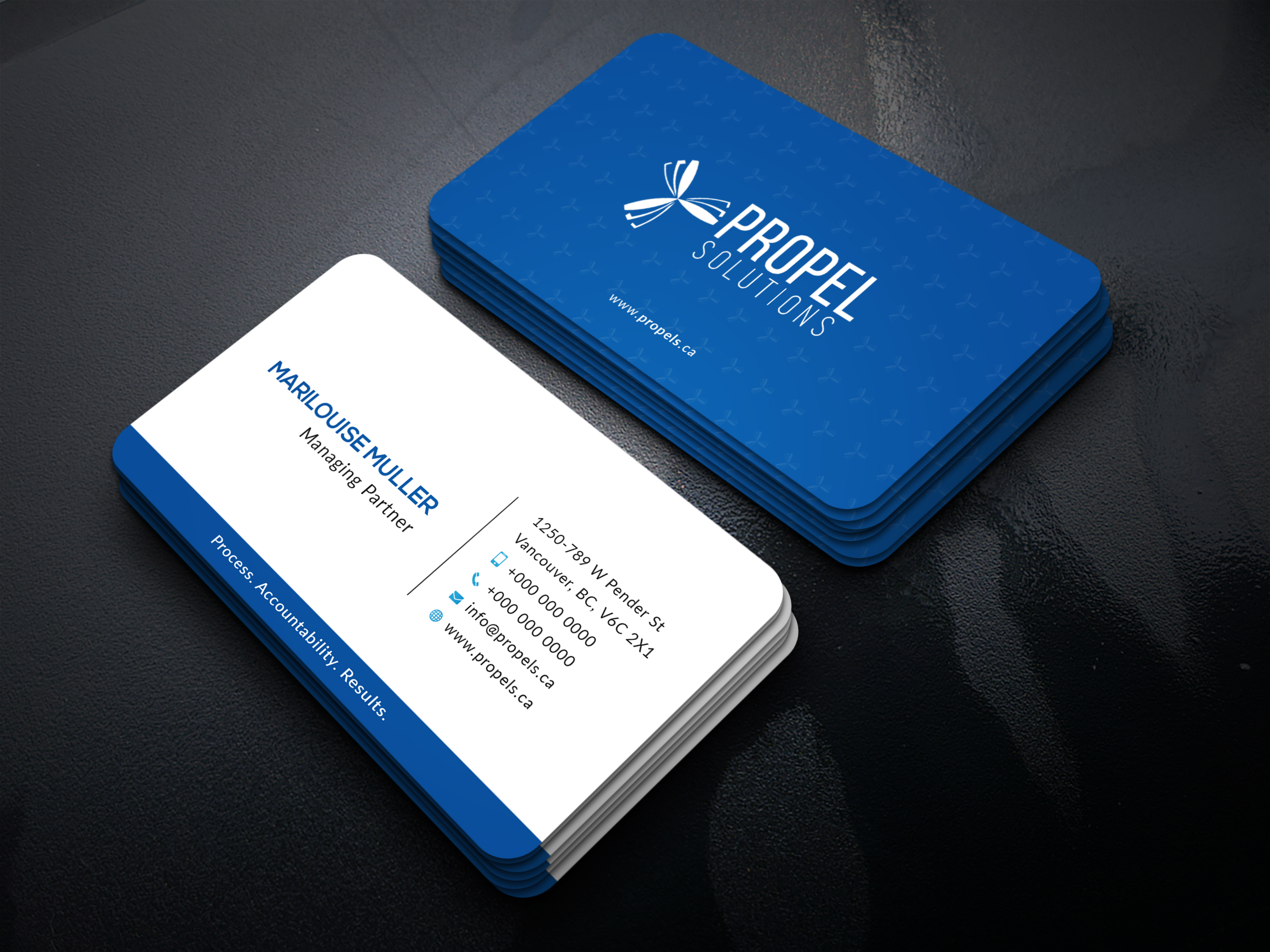 Business Card Design by Bold Pixels for this project | Design #22427519