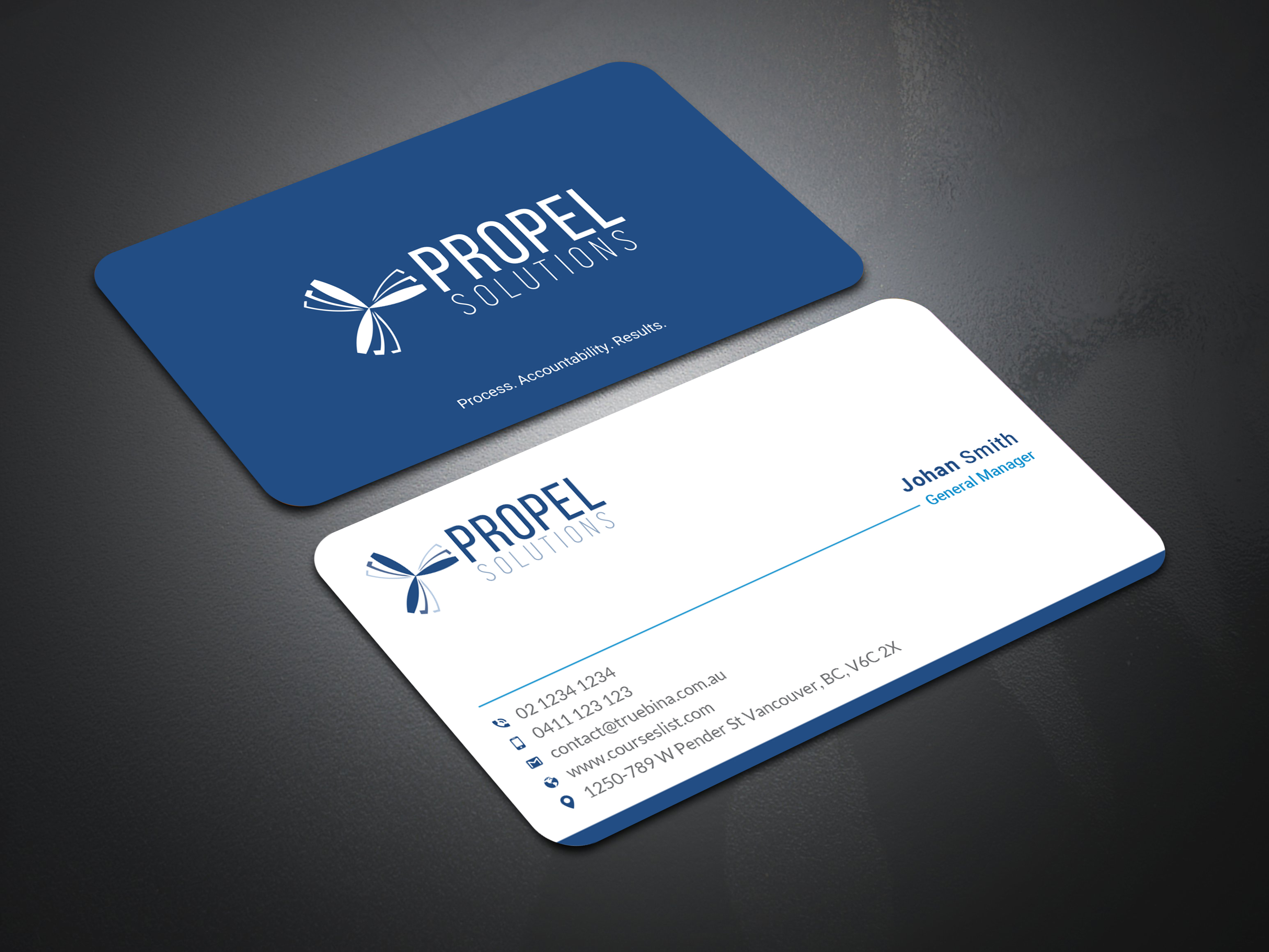 Business Card Design by Uttom 2 for this project | Design #22376603