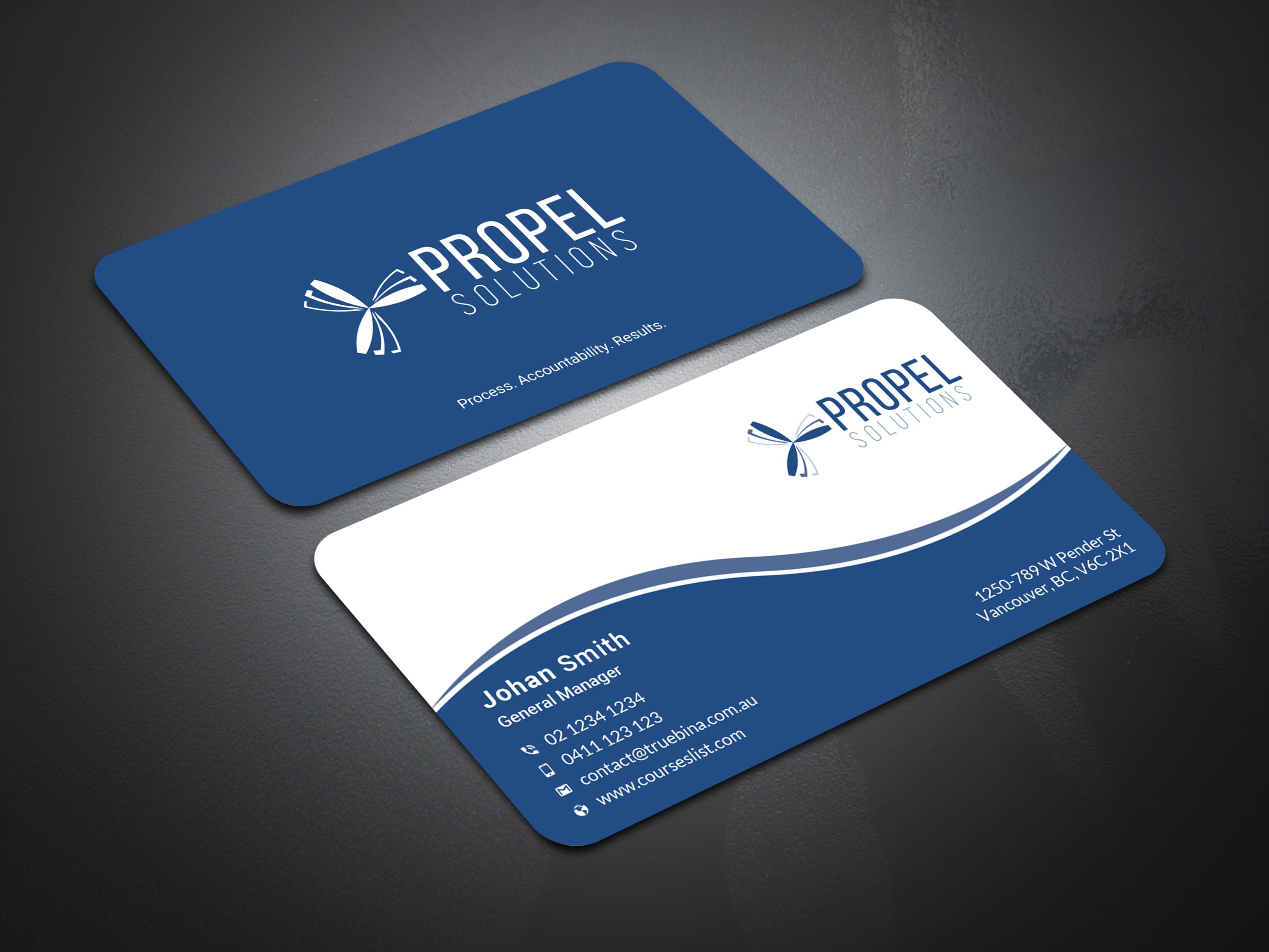 Business Card Design by Uttom 2 for this project | Design #22376613