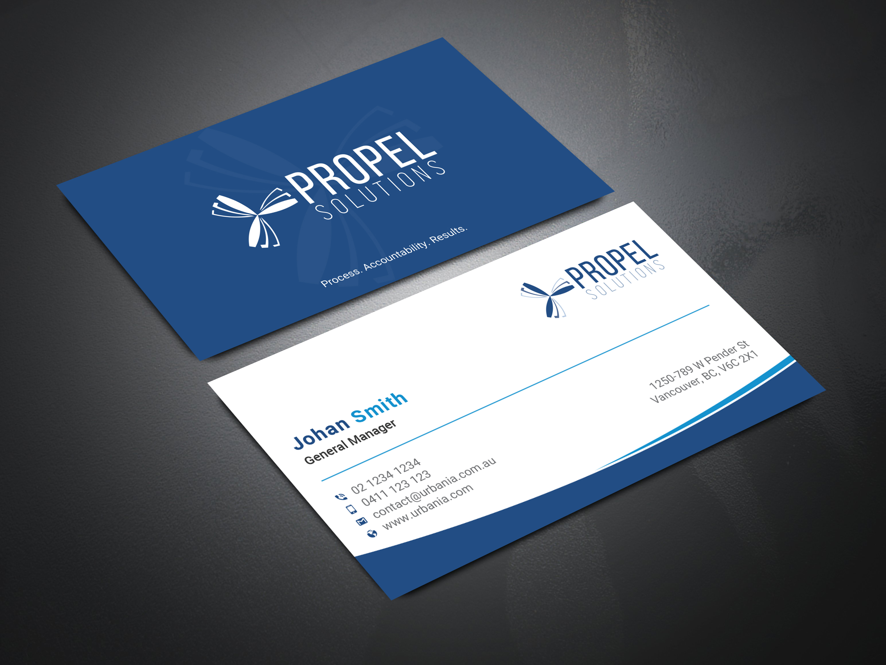Business Card Design by Uttom 2 for this project | Design #22376630
