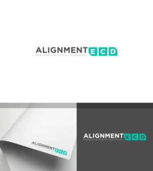 Alignment ECD - Optional "Engineering Consulting Design" | Logo Design by JohnM.