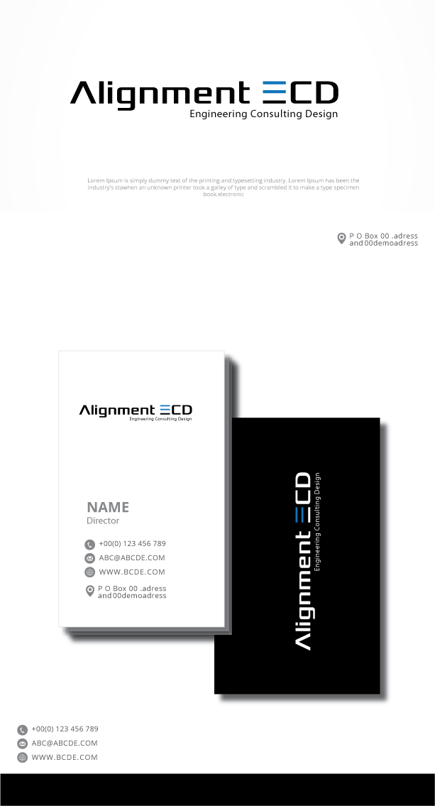 Logo Design by graphicevolution for Alignment ECD | Design #22361315