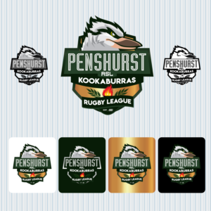 Logo Design by Gabriel T. Marques for Penshurst RSL Kookaburras Rugby League Club | Design: #22356069