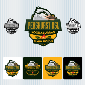 Logo Design by Gabriel T. Marques for Penshurst RSL Kookaburras Rugby League Club | Design: #22360744