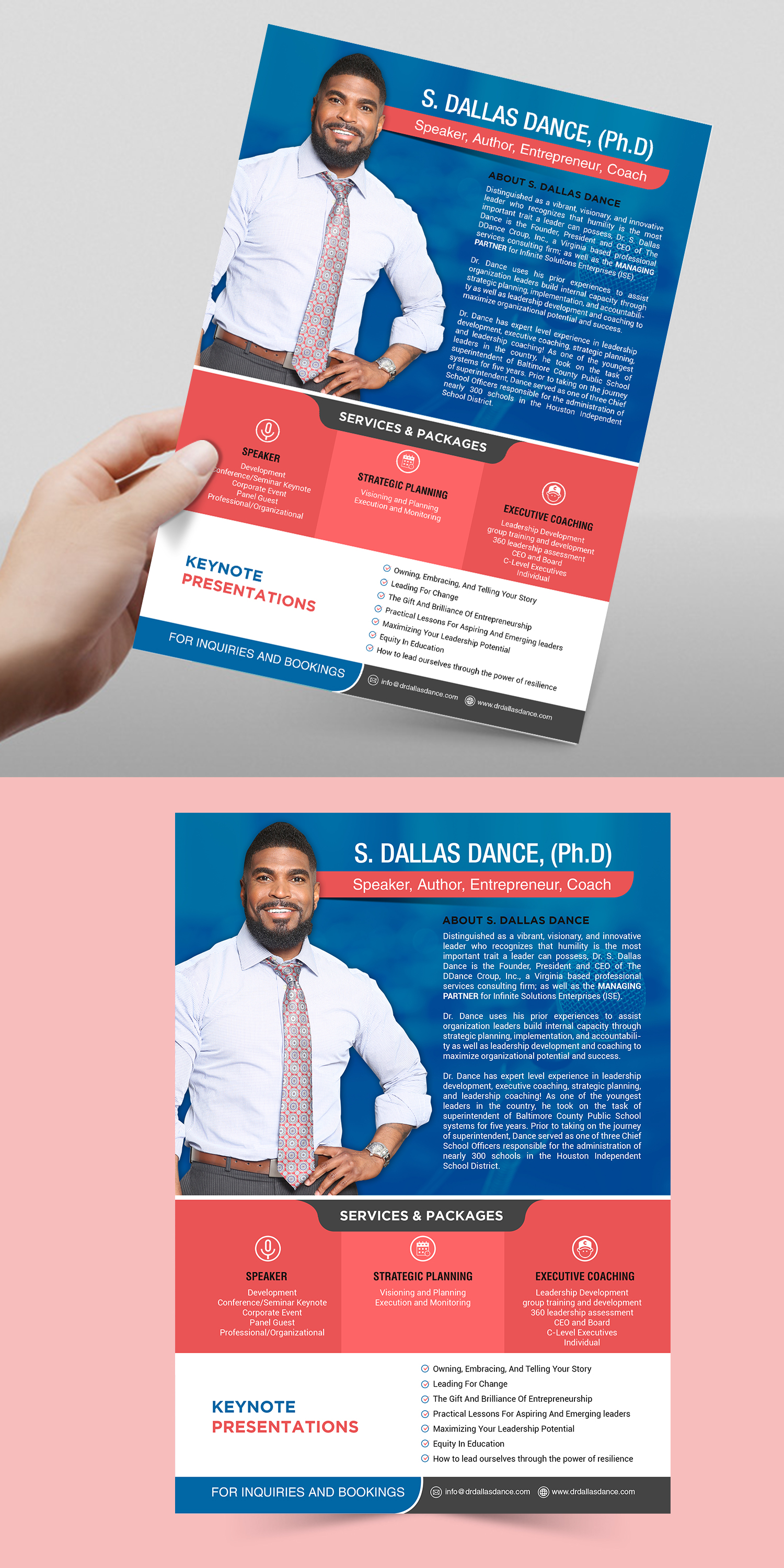 Flyer Design by Deepak_9_Malhotra for The DDance Group | Design #22356793