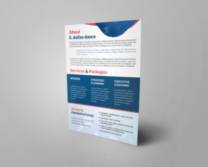 Diseño de Flyer por girish para The DDance Group | Diseño: #22352044