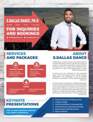 Flyer-Design von SAI DESIGNS für The DDance Group | Design #22354194