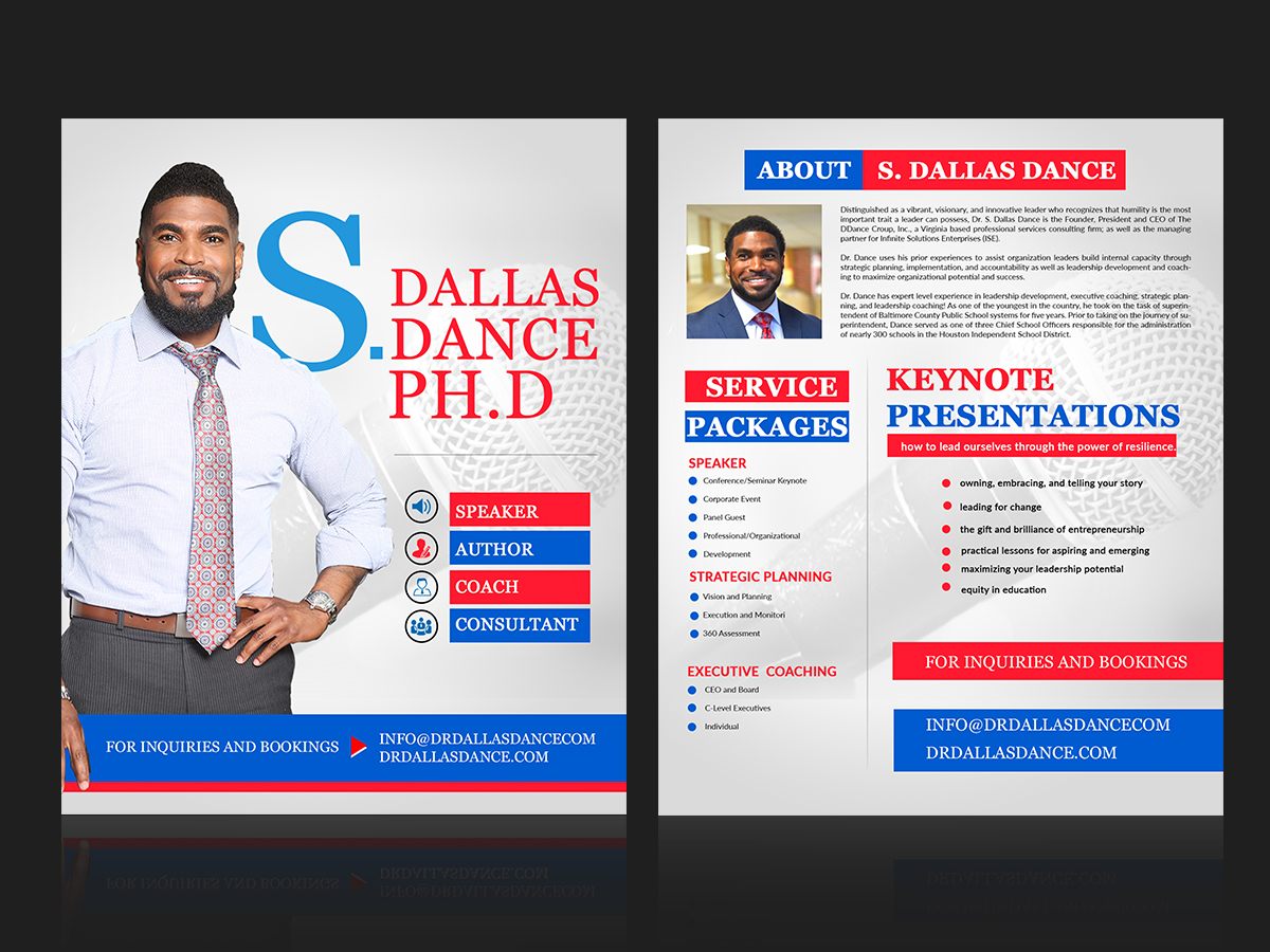 Diseño de Flyer por n214008 para The DDance Group | Diseño #22355436